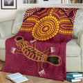 aboriginal-premium-blanket-aboriginal-platypus