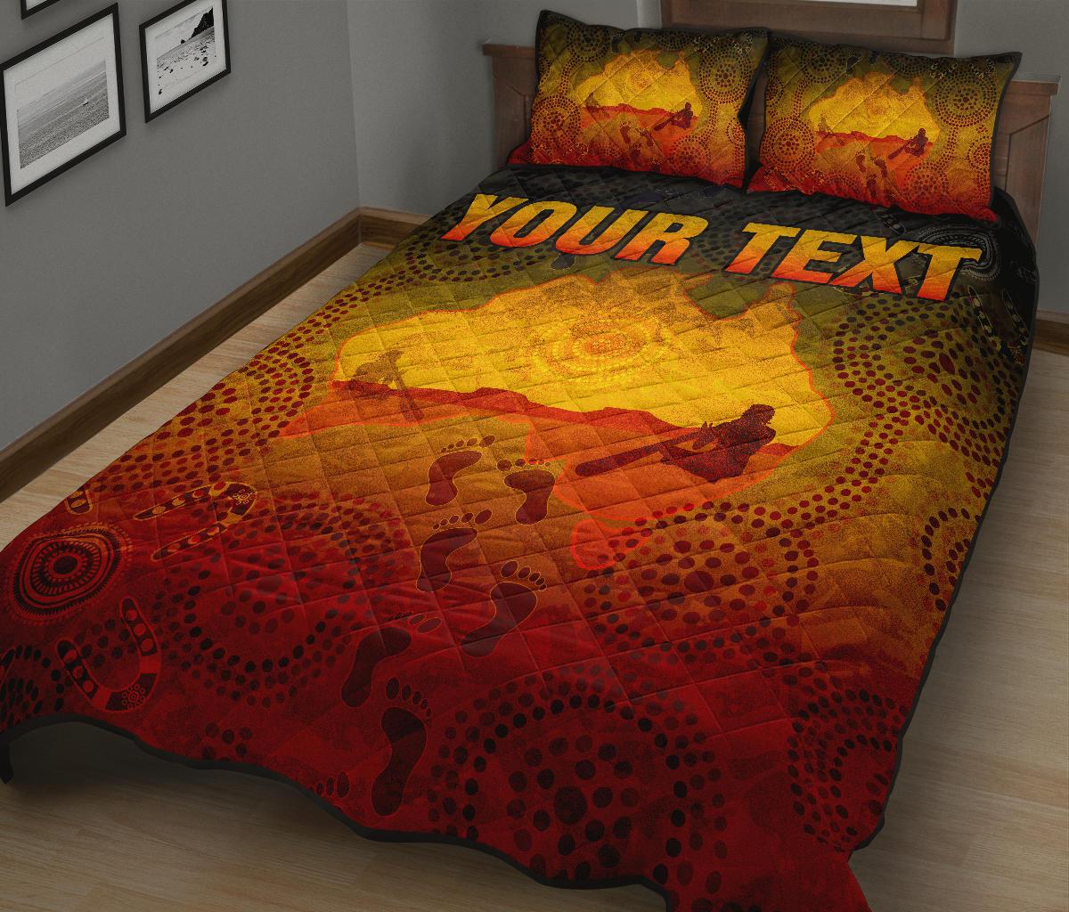 custom-aboriginal-quilt-bed-set-australian-map-with-indigenous-color