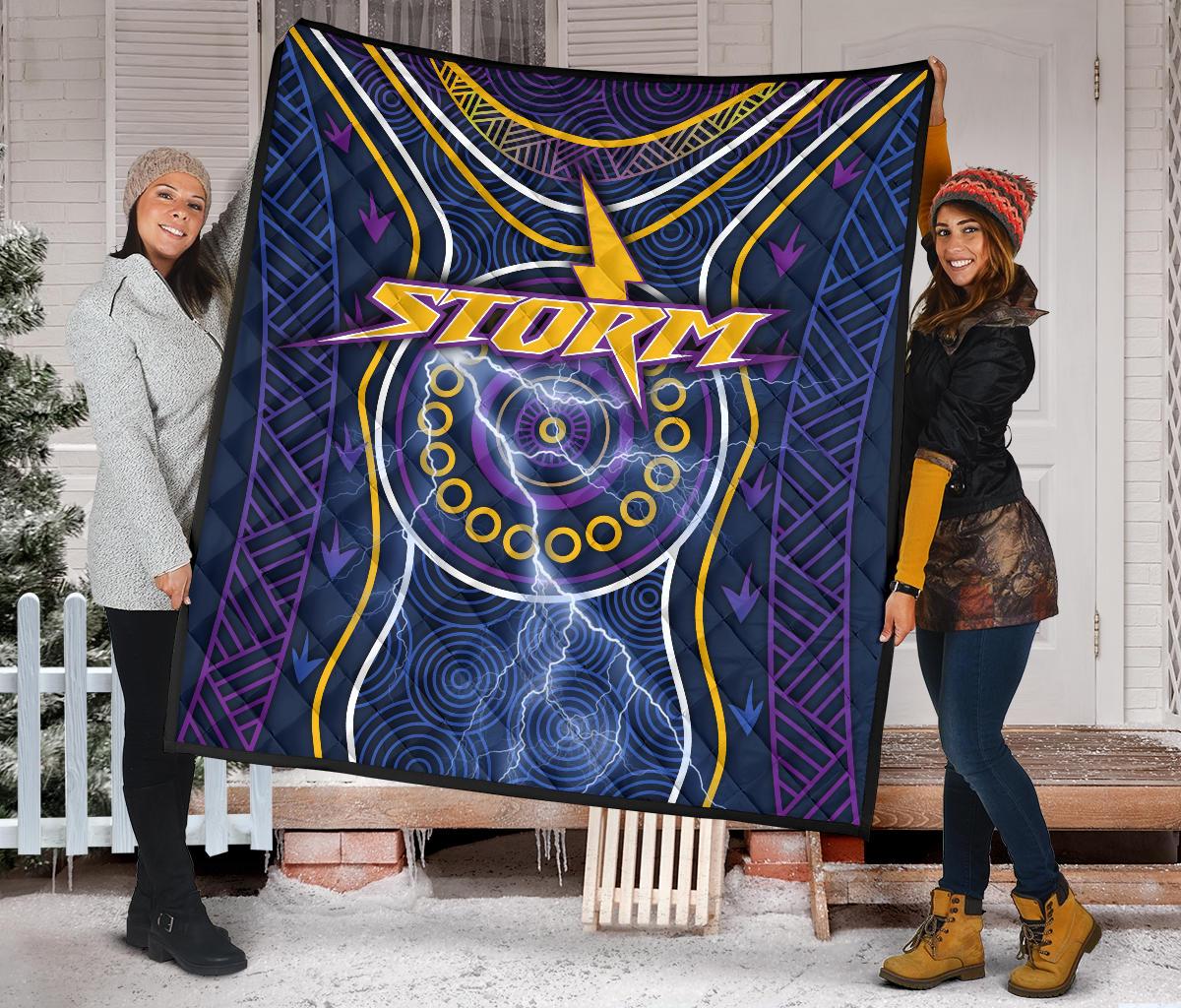 melbourne-premium-quilt-lightning-storm-indigenous