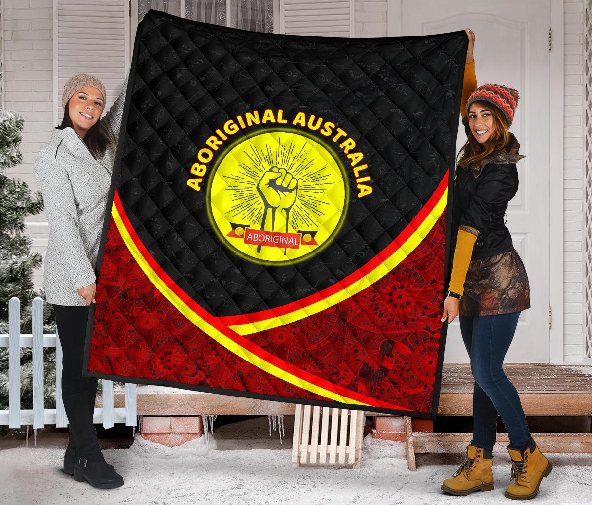 quilts-aboriginal-flag-and-animals-pattern