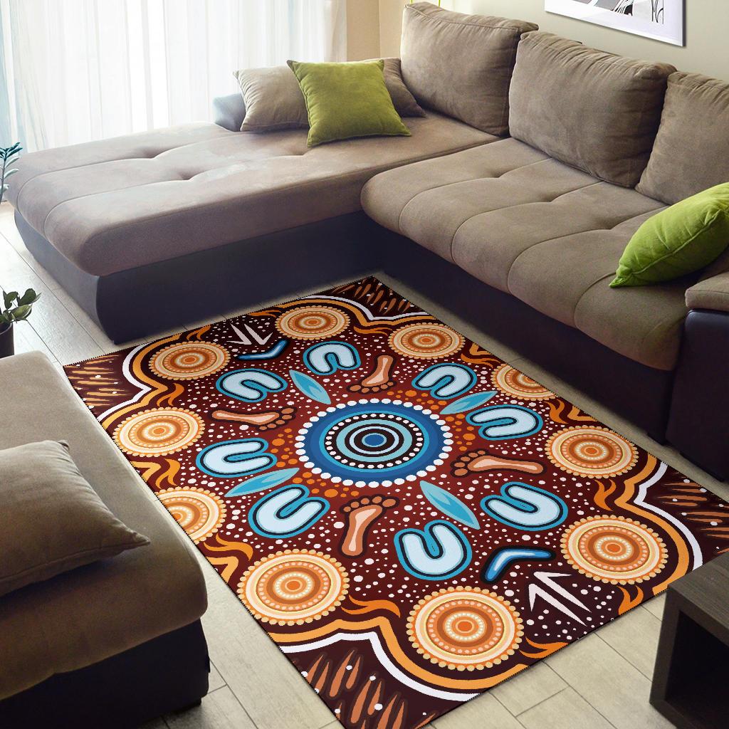 aboriginal-area-rug-indigenous-circle-dot-painting-ver02
