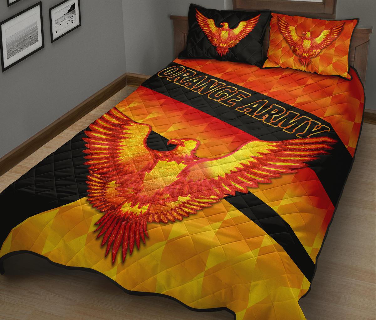 orange-army-quilt-bed-set-cricket-sporty-style-1