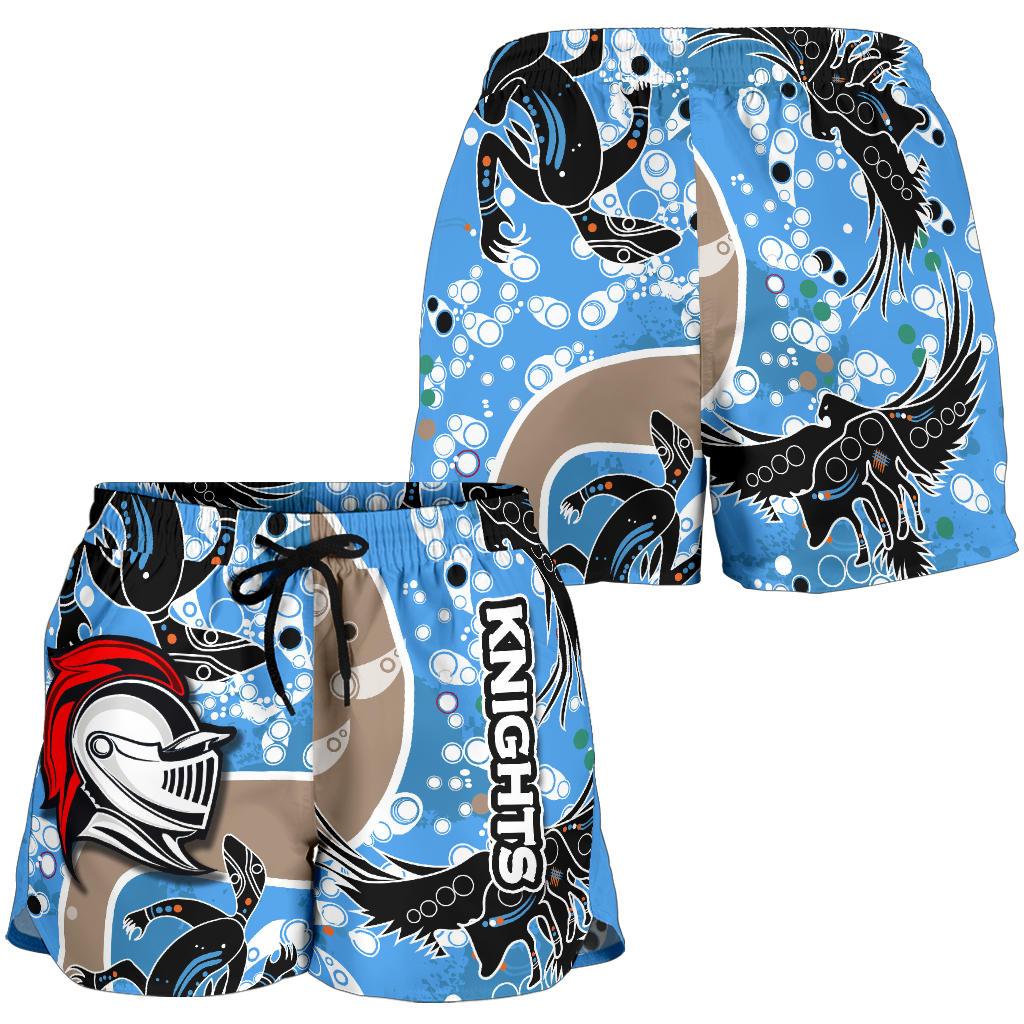 Knights All Over Print Women's Shorts Aboriginal 2 - Vibe Hoodie