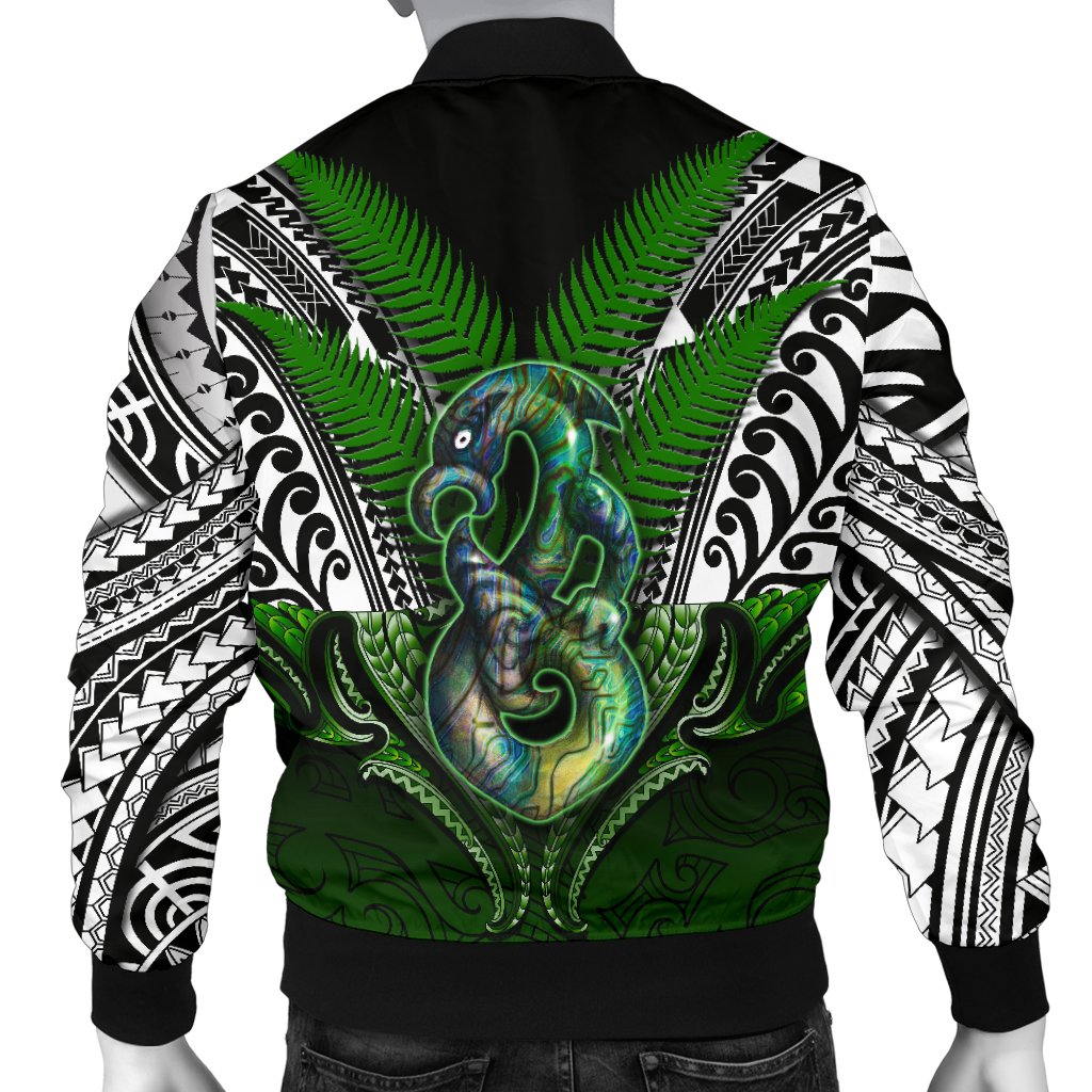 manaia-mythology-men-bomber-jacket-silver-fern-maori-tattoo