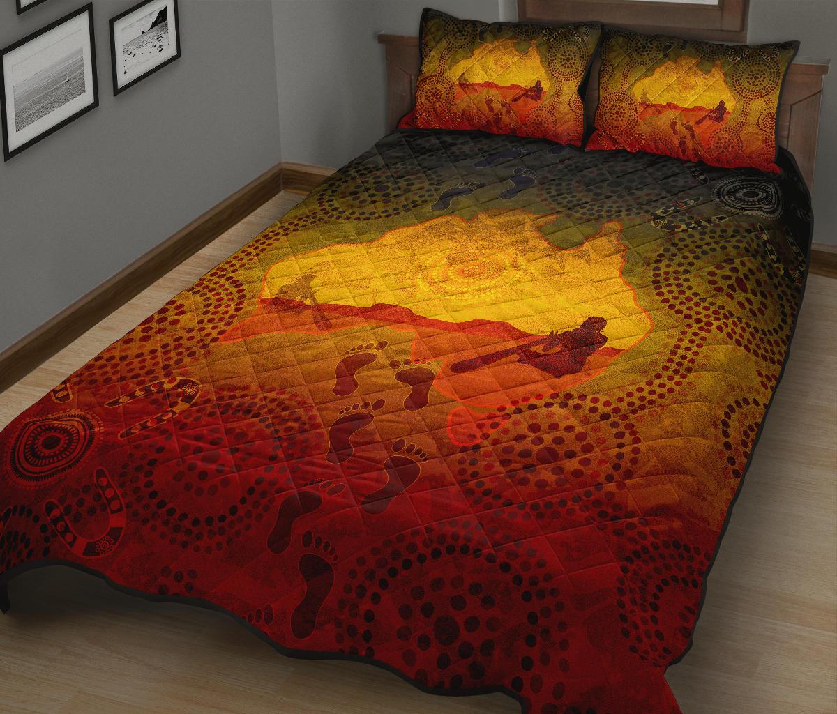 aboriginal-quilt-bed-set-australian-map-with-indigenous-color