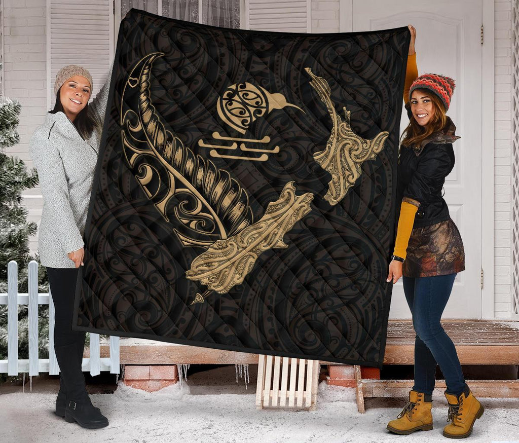 new-zealand-heart-premium-quilt-map-kiwi-mix-silver-fern-gold