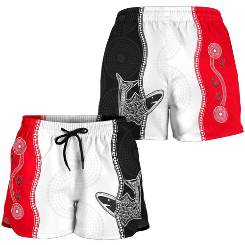 ST Kilda All Over Print Women's Shorts Aboriginal - Vibe Hoodie