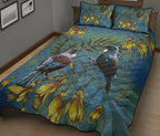 tui-bird-new-zealand-kowhai-quilt-bed-set
