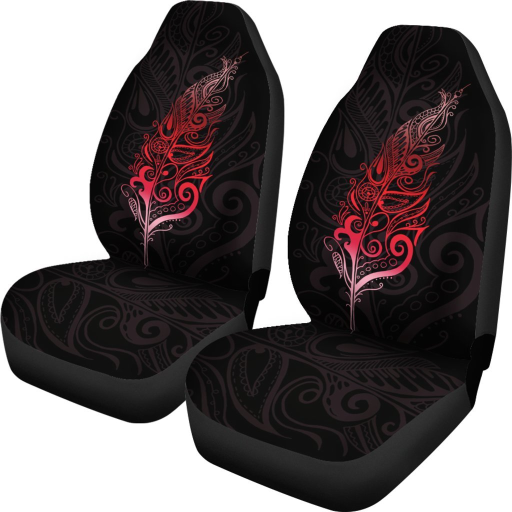 light-silver-fern-car-seat-covers-red