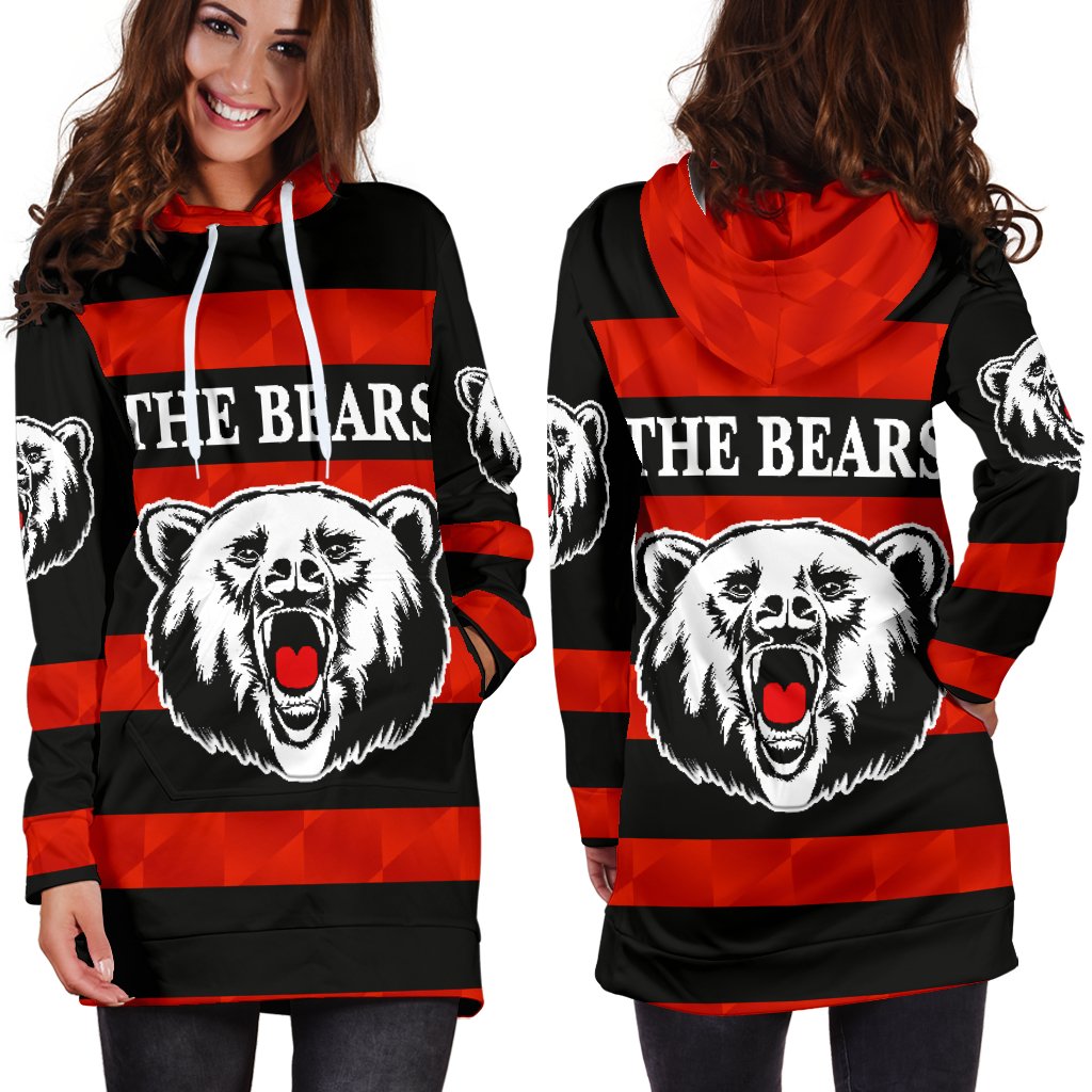 north-sydney-women-hoodie-dress-the-bears-simple-style