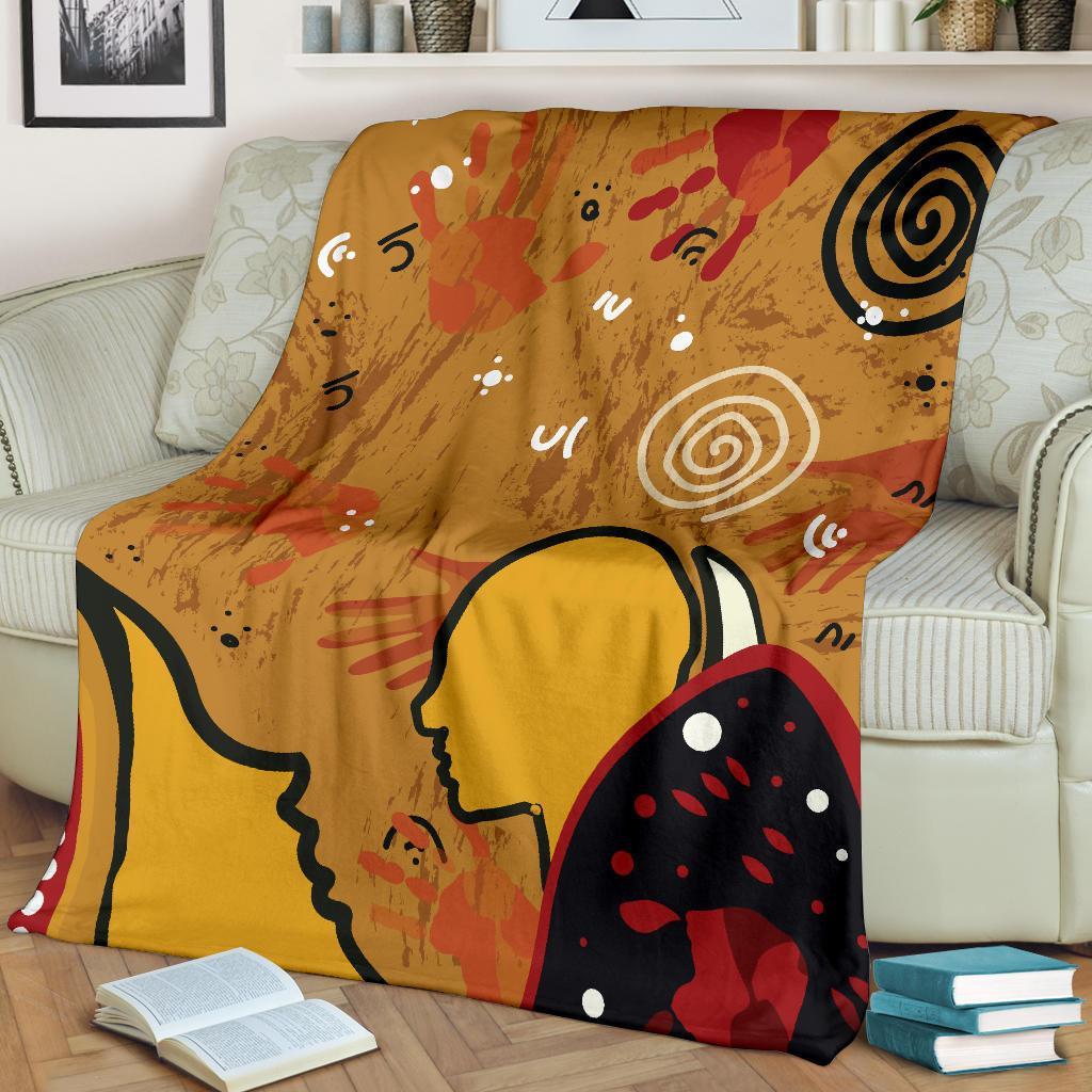premium-blanket-mother-and-son-hand-art
