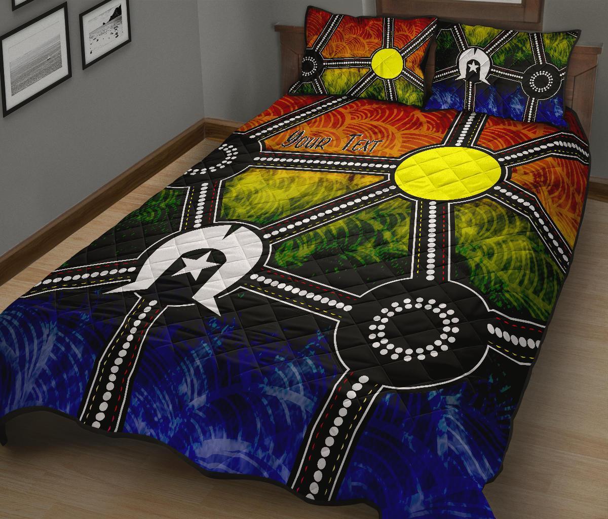 custom-naidoc-week-2021-quilt-bed-set-aboriginal-geometric-style