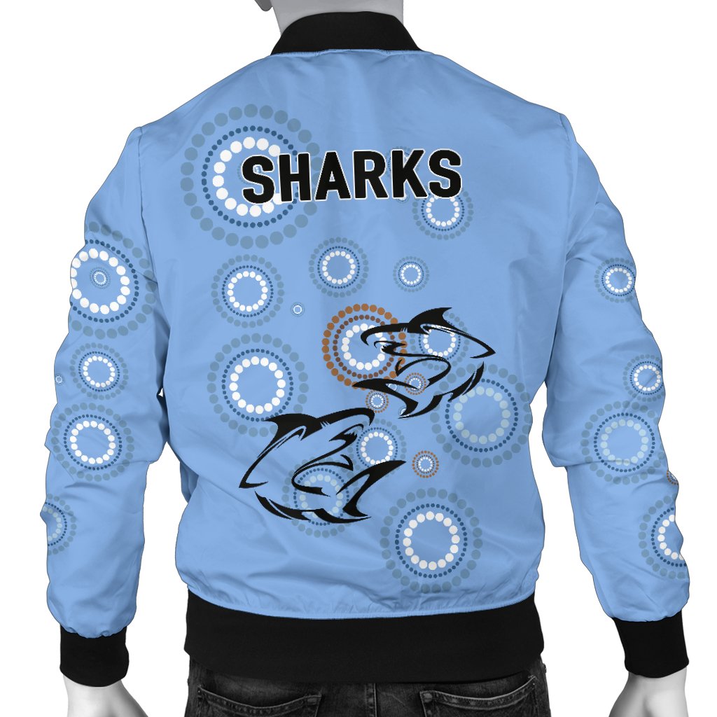 cronulla-sutherland-mens-bomber-jacket-sharks-anzac-day-unique-indigenous-3