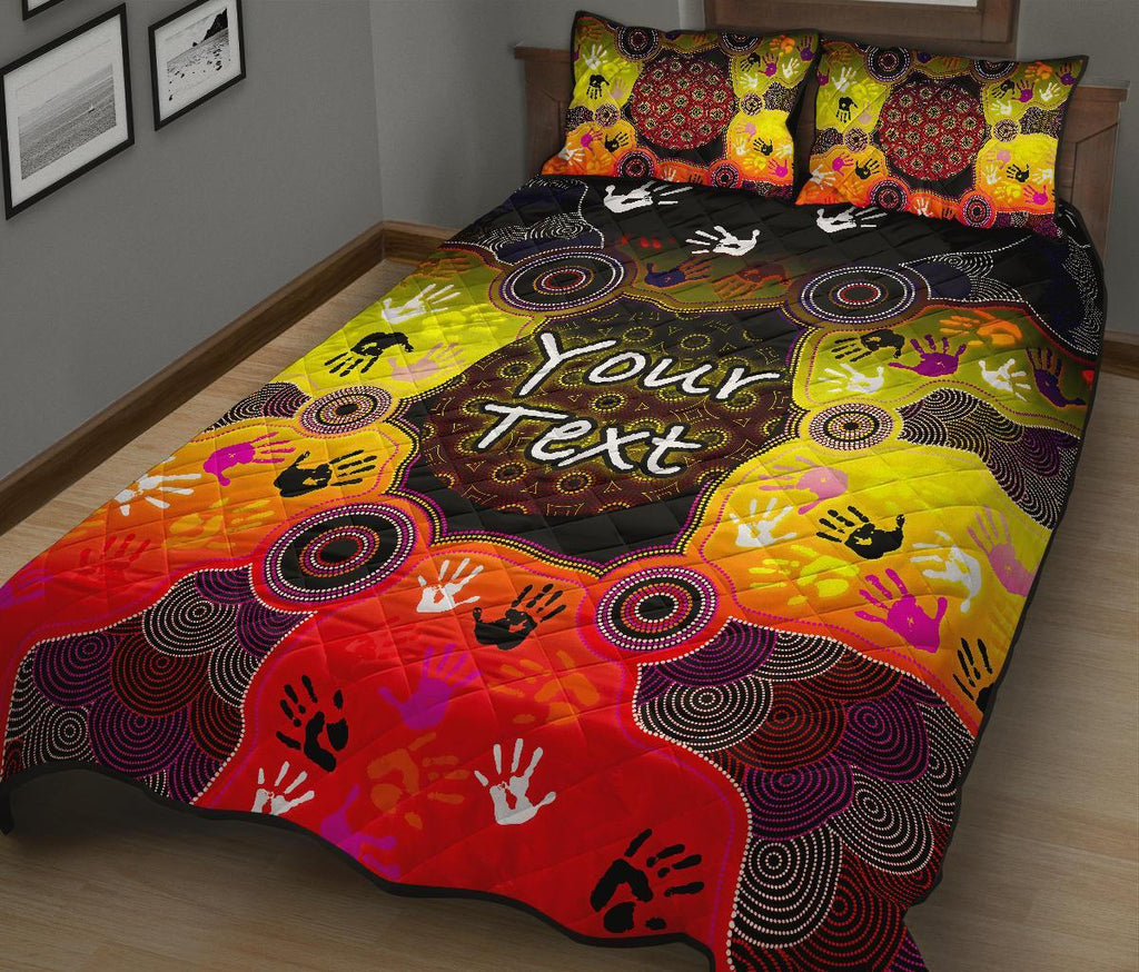 custom-aboriginal-quilt-bed-set-indigenous-circle-dot-painting-hand-art