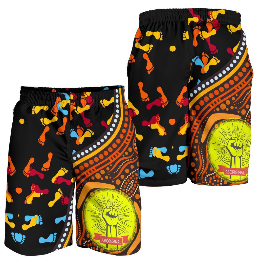 shorts-men-aboriginal-style-flag-dot-painting