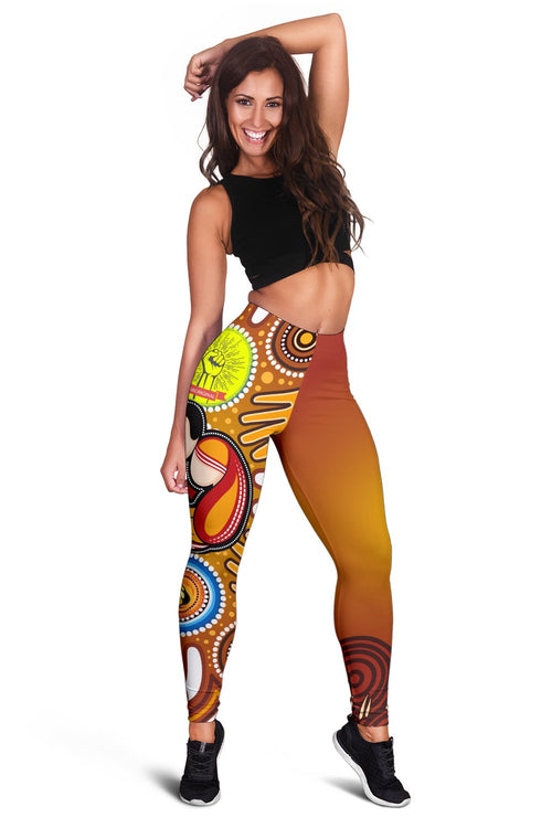 leggings-aboriginal-family-with-dot-painting-art