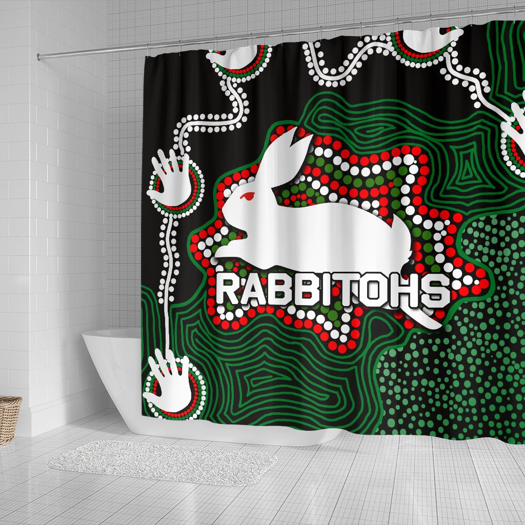 rabbitohs-shower-curtain-aboriginal-2