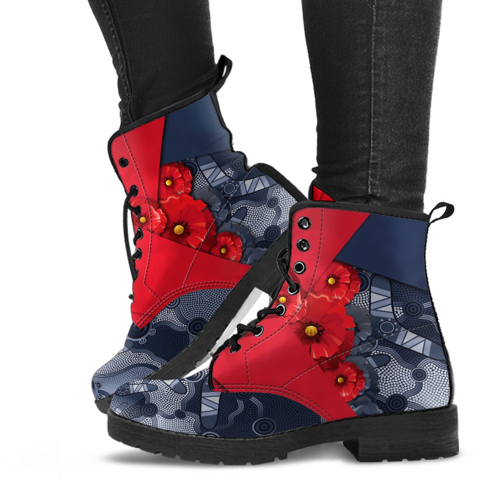 aboriginal-leather-boots-anzac-day