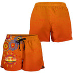 Naidoc Suns Women Shorts Gold Coast Indigenous Style - Vibe Hoodie