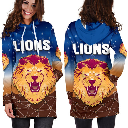 brisbane-lions-women-hoodie-dress-simple-indigenous