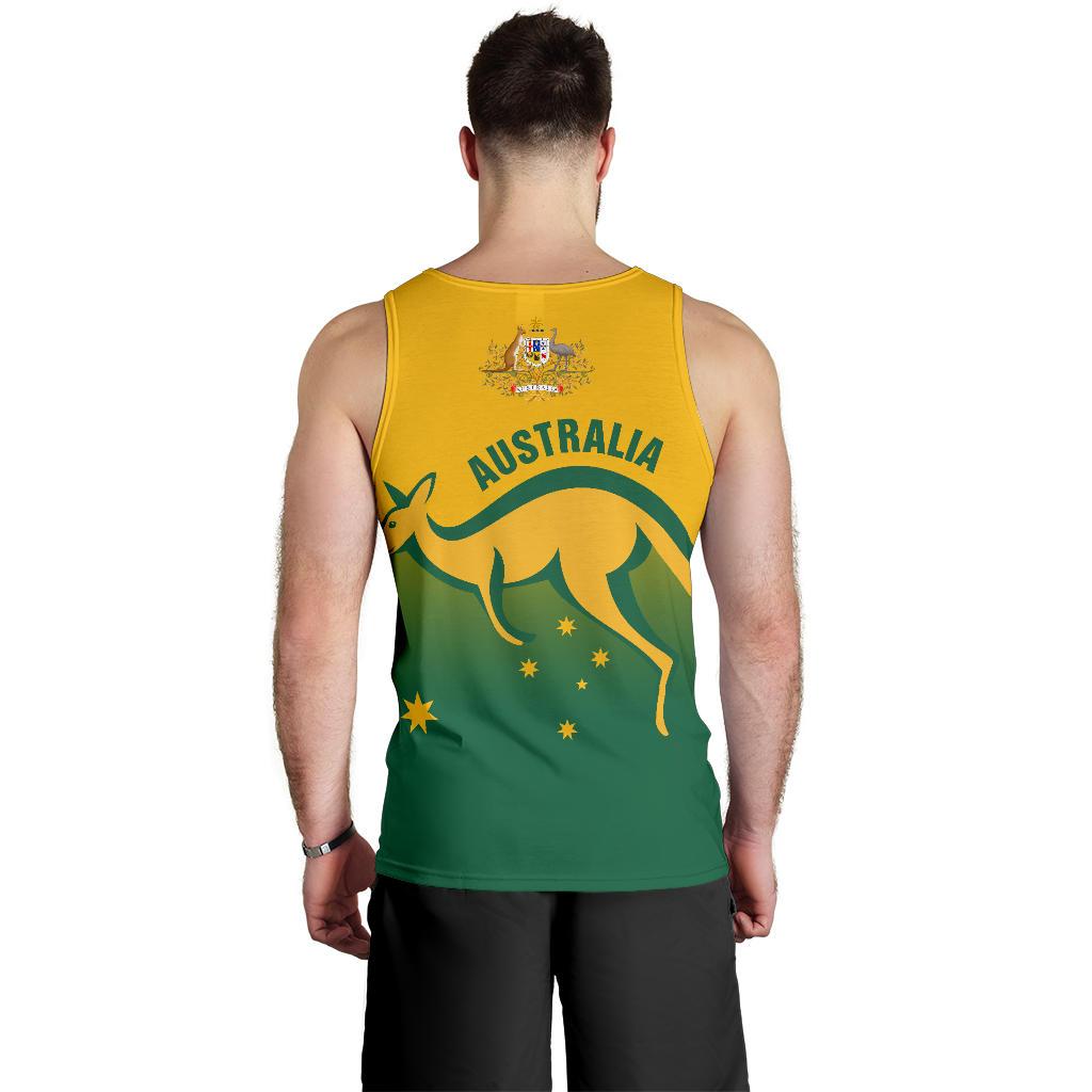 men-tank-top-kangaroo-mens-tank-australian-coat-of-arms-national-color