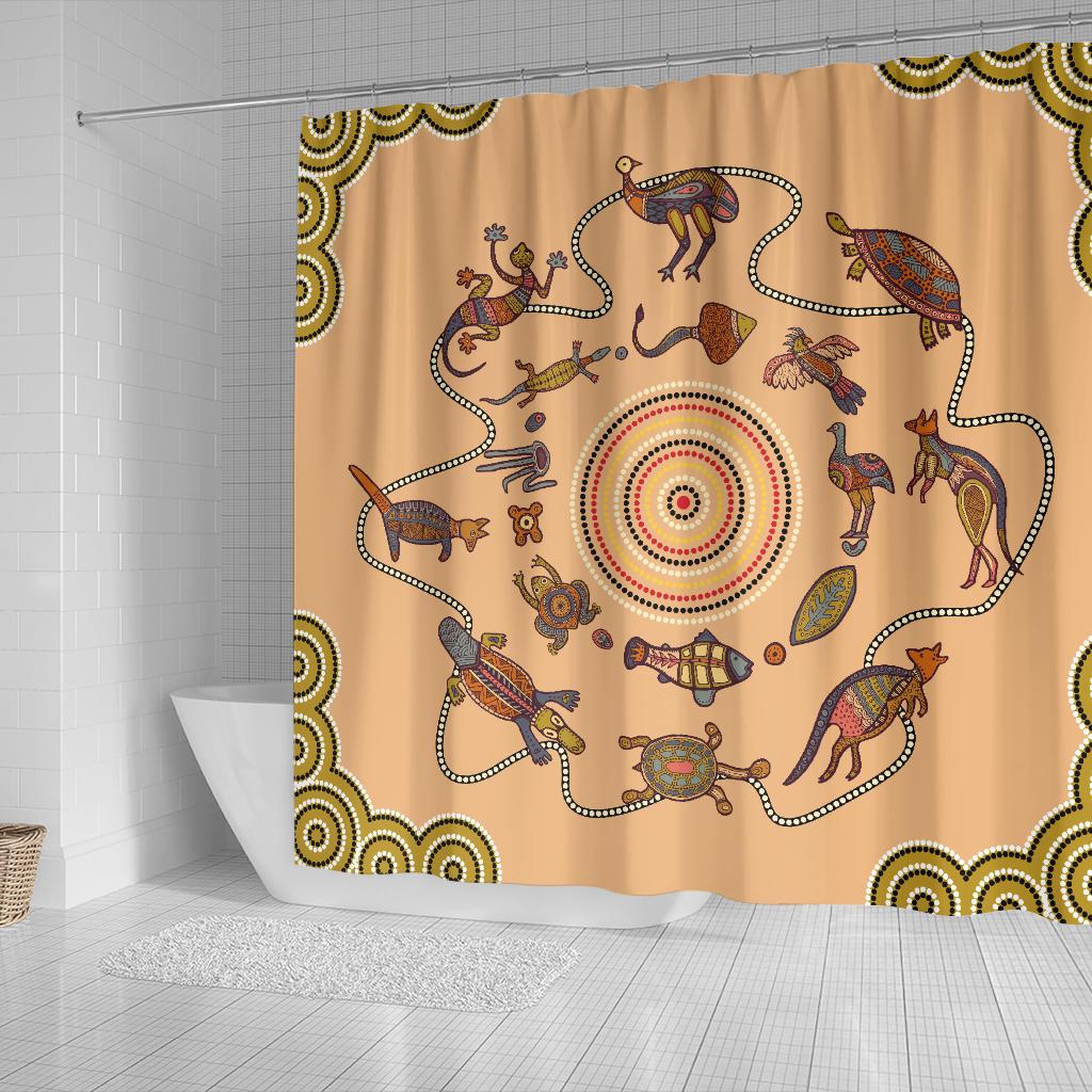shower-curtain-australian-animals-shower-curtain-aboriginal-patterns