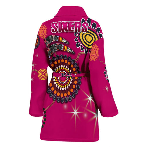 sydney-womens-bath-robe-sixers-indigenous-magenta