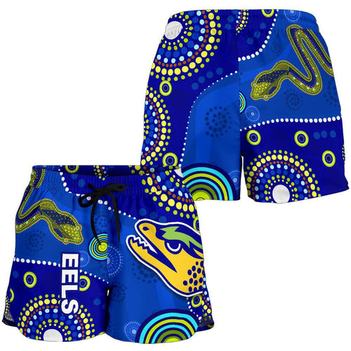 Eels Indigenous Women Shorts Competitive - Vibe Hoodie