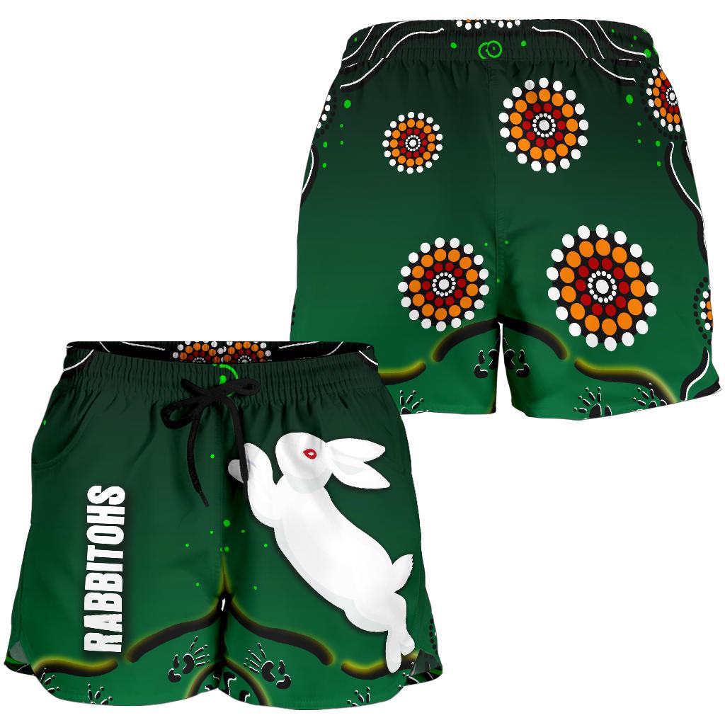 Rabbitohs Women Shorts Simple Indigenous - Vibe Hoodie