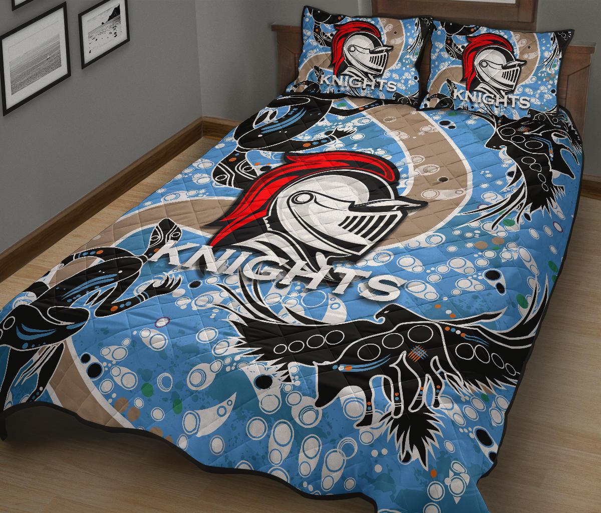 knights-quilt-bed-set-aboriginal-2