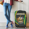 aboriginal-luggage-cover-australian-coat-of-arms-aussie-spirit-green