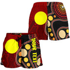 [Custom] Women's Shorts Australia Aboriginal Lives Matter Flag - Vibe Hoodie