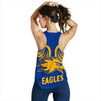 Eagles Women Racerback Tank West Coast - Royal Blue - Vibe Hoodie