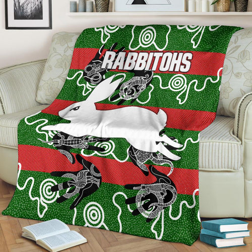 rabbitohs-premium-blanket-animals-aboriginal
