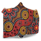 aboriginal-hooded-blanket-indigenous-circle-dot-painting-style-1