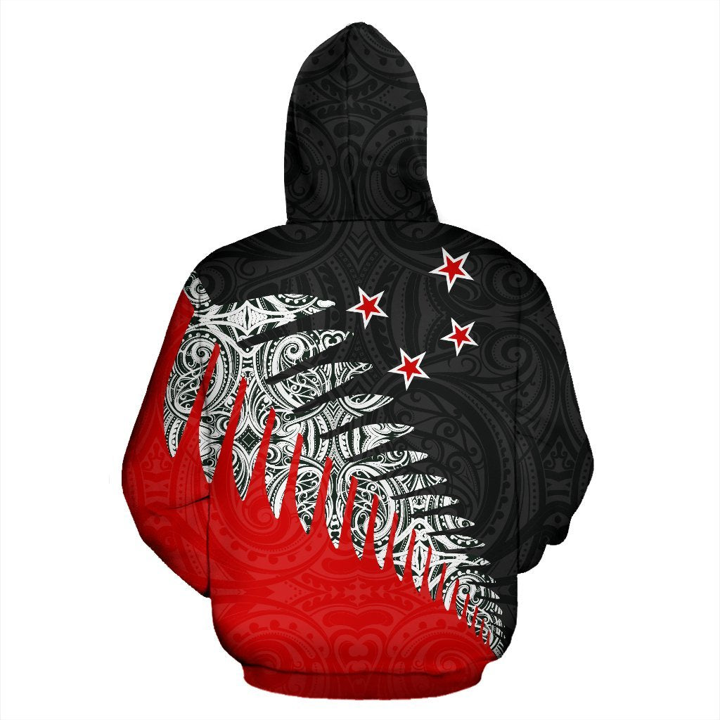 new-zealand-silver-fern-hoodie-black-red