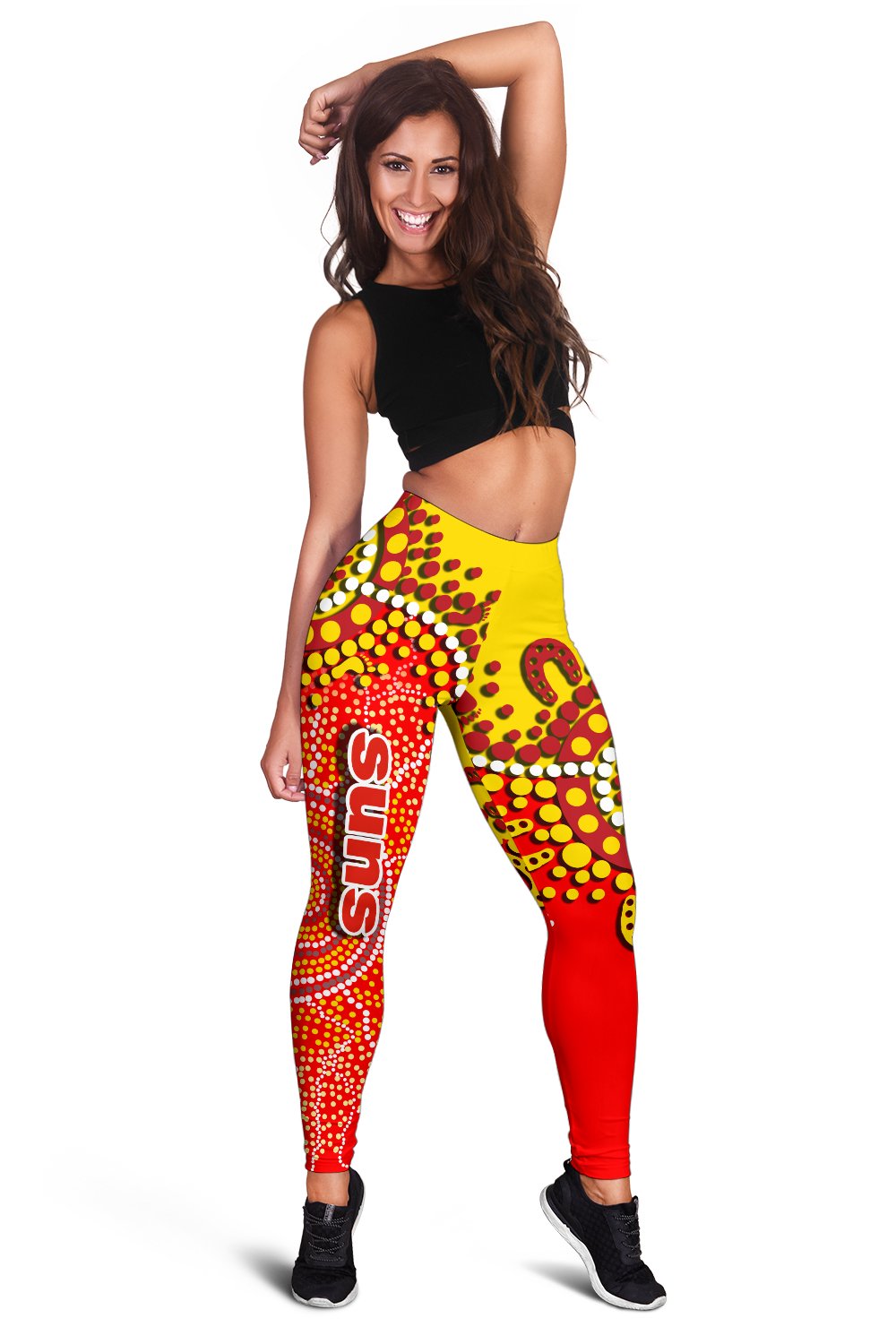gold-coast-womens-leggings-sun-aboriginal