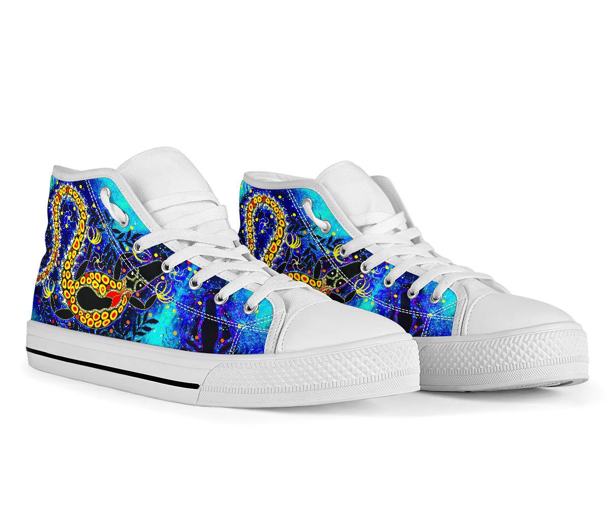 aboriginal-high-top-shoes-indigenous-crocodile
