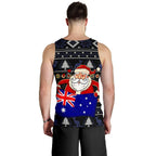 christmas-mens-tank-top-australia-santa-claus-hold-the-flag-black