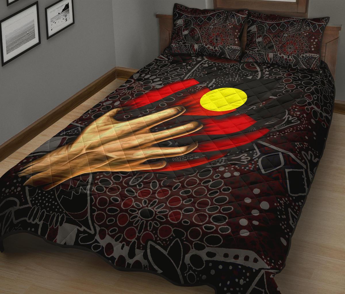 aboriginal-quilt-bed-set-aboriginal-blood-in-me