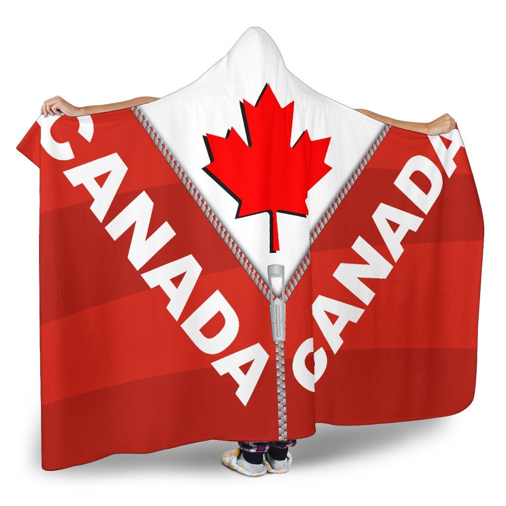 canada-hooded-blanket-with-straight-zipper-style-red