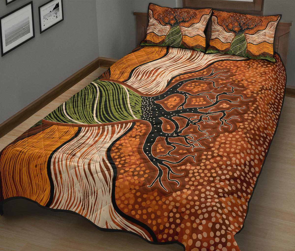 aboriginal-quilt-bed-set-indigenous-tree
