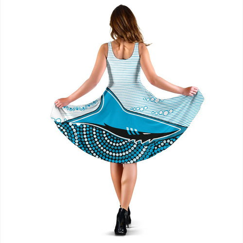 Sharks Women's Dress Cronulla Indigenous Unique - Vibe Hoodie