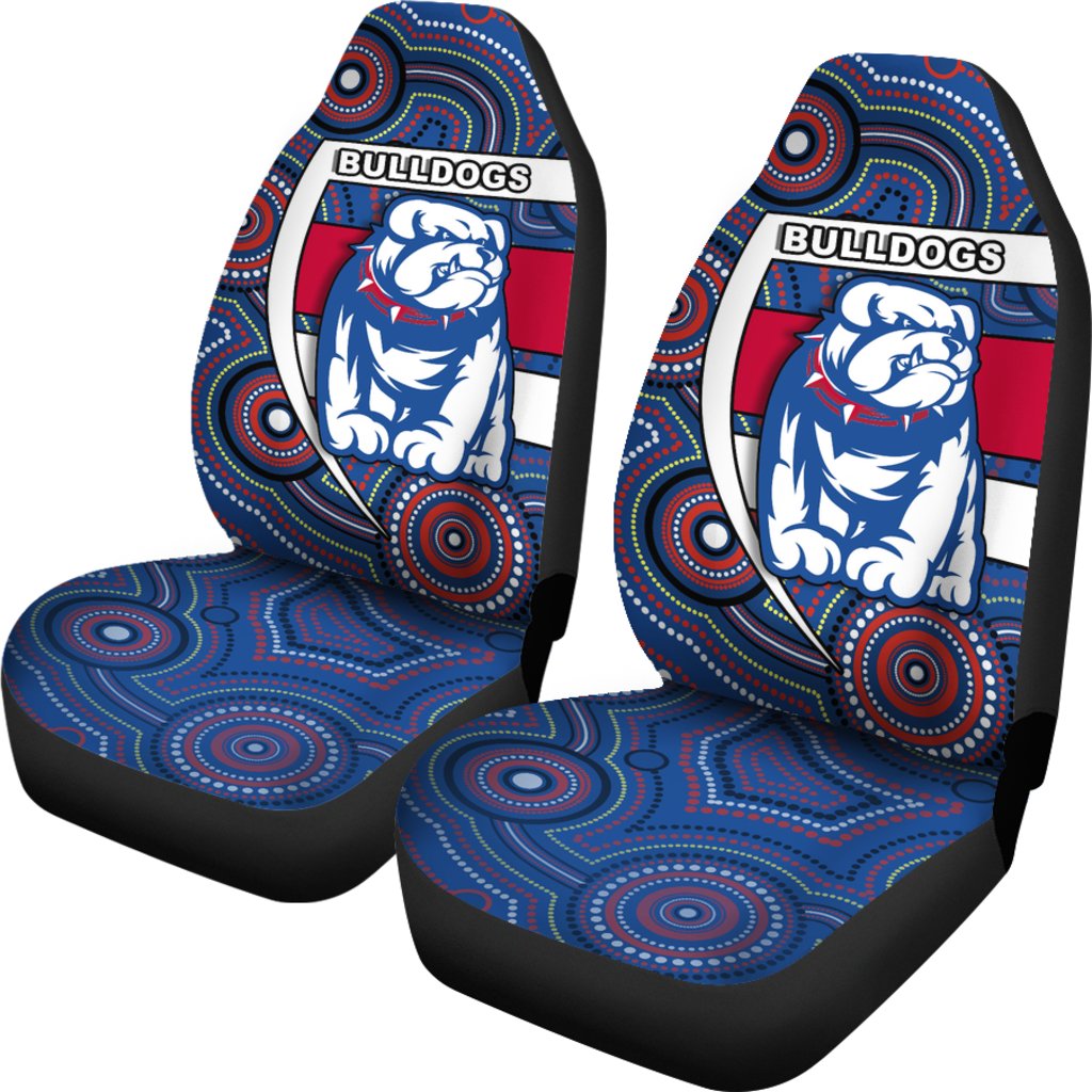 western-football-bulldogs-car-seat-covers-redamancy-indigenous-australian