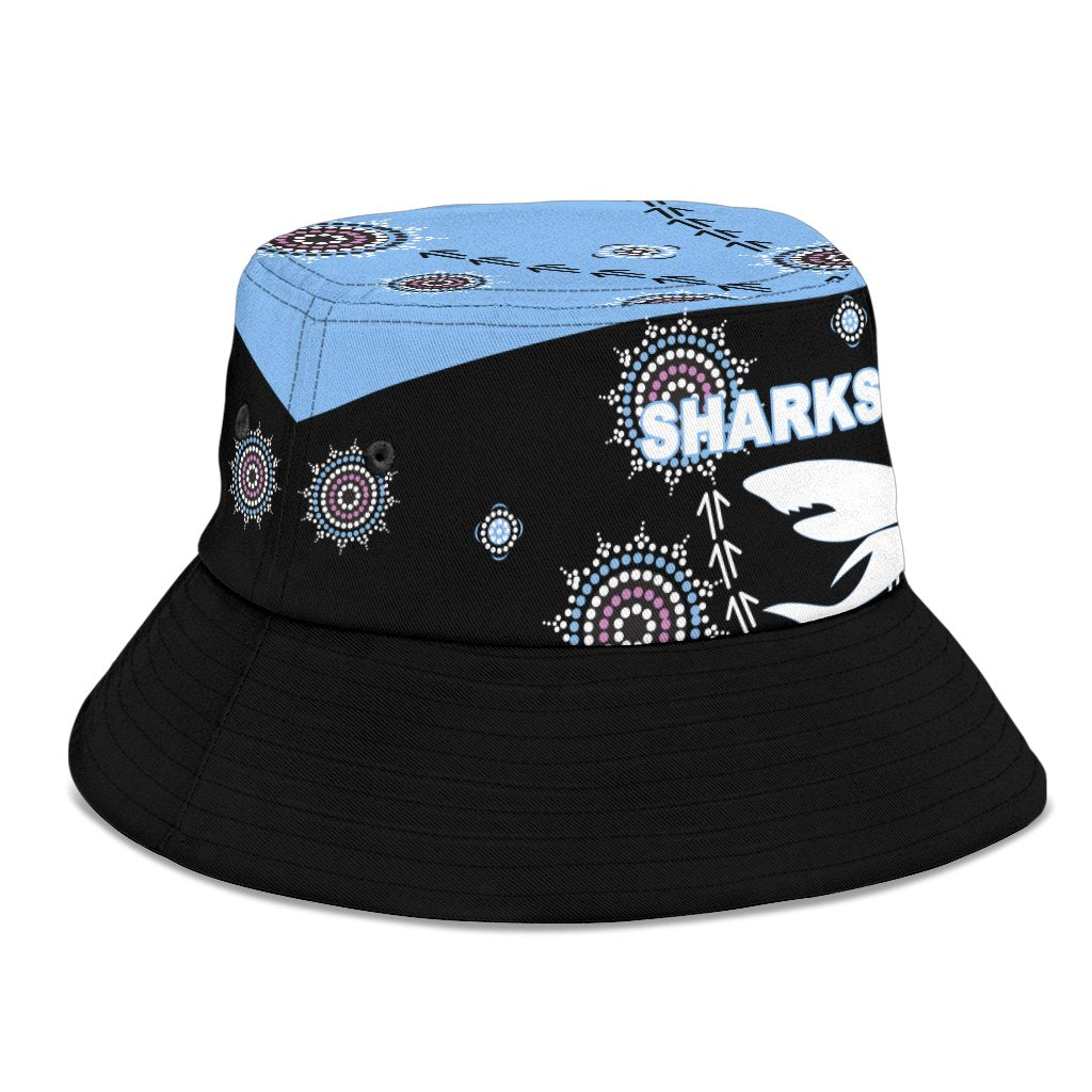 cronulla-hat-sharks-simple-indigenous-black