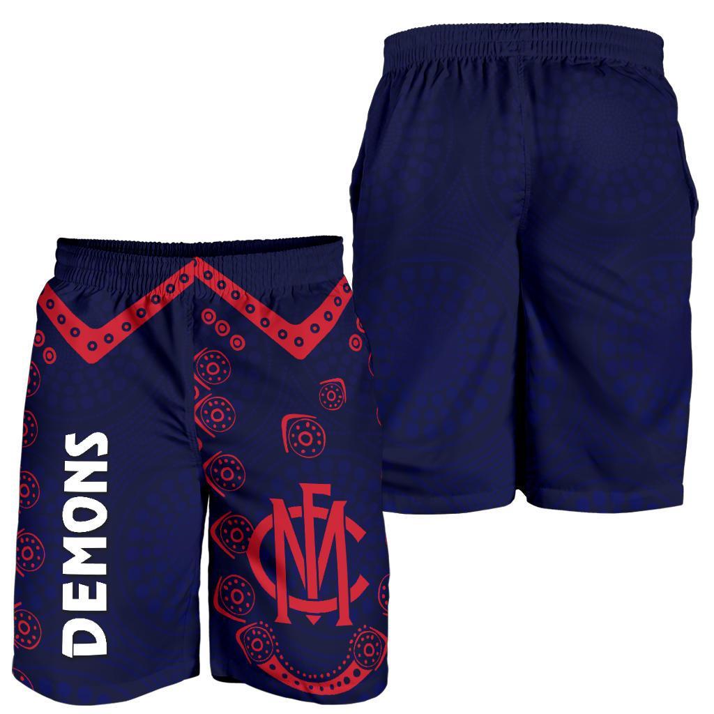 combo-men-tank-top-and-men-short-melbourne-demons-indigenous-football