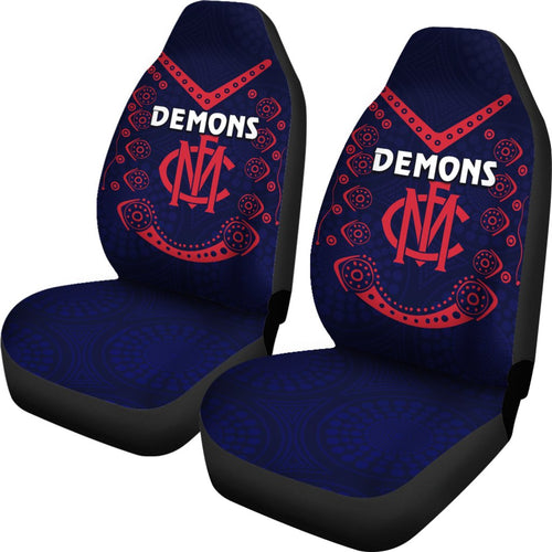 melbourne-demons-indigenous-car-seat-covers-football