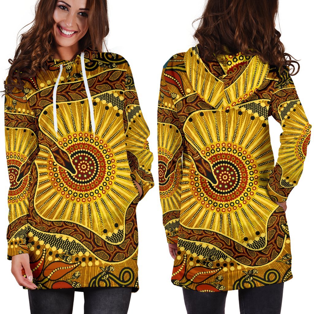 hoodie-dress-australian-aboriginal-snake-rainbow-serpent
