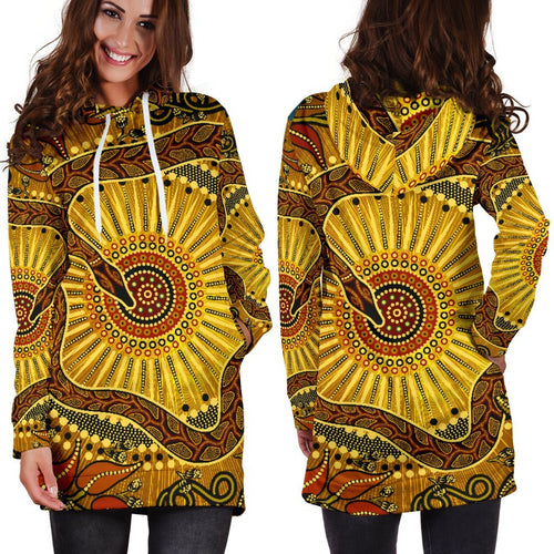 hoodie-dress-australian-aboriginal-snake-rainbow-serpent