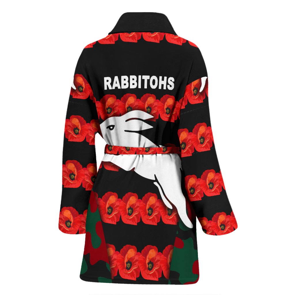 south-sydney-rabbitohs-womens-bath-robe-anzac-day-poppy-flower-vibes